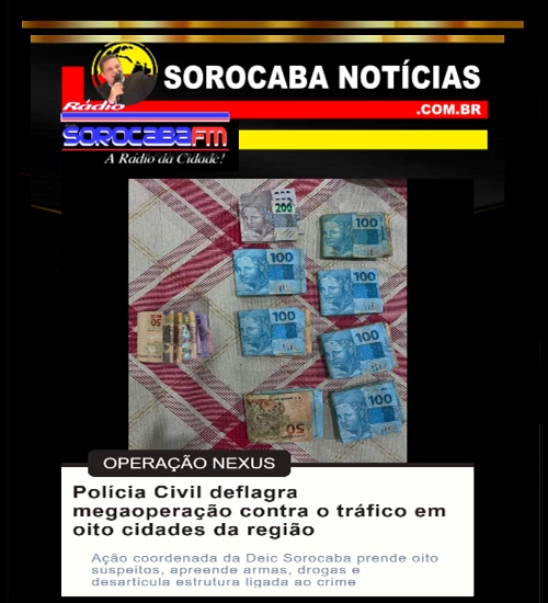 Polícia Civil deflagra megaoperação contra o tráfico em oito cidades da região