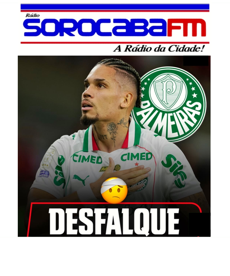 Paulinho sofre entorse e desfalca o Palmeiras contra o Vitória