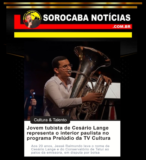 🎺 TALENTO DO INTERIOR NA TV CULTURA!