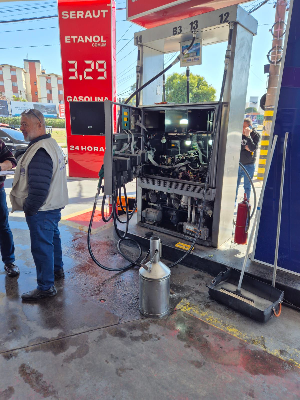 POSTOS DE COMBUSTÍVEIS LACRADOS, DONO PRESO E ARMA APREENDIDA!