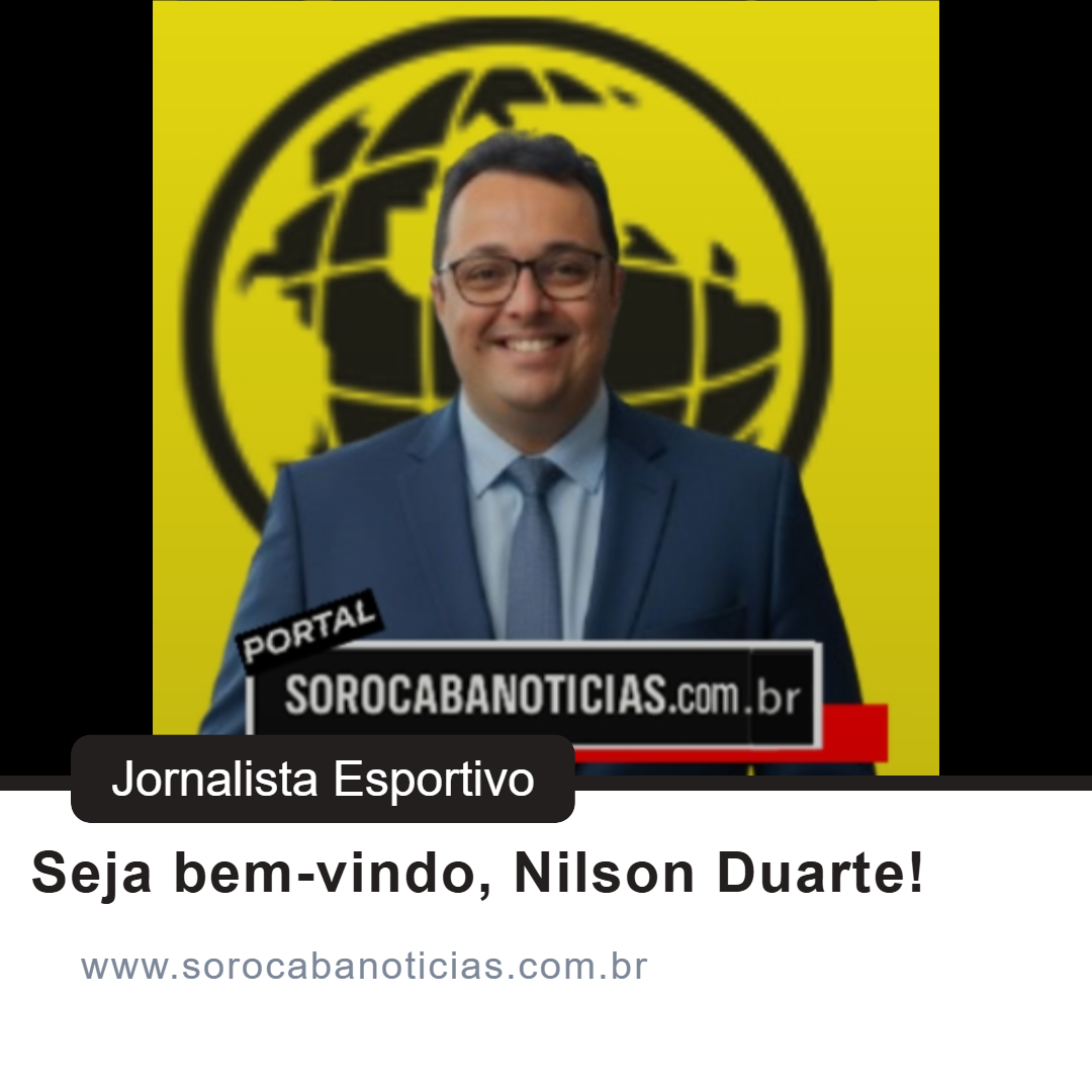 Portal Sorocaba Notícias recebe o renomado jornalista esportivo Nilson Duarte - Referência na comunicação esportiva de nossa região.