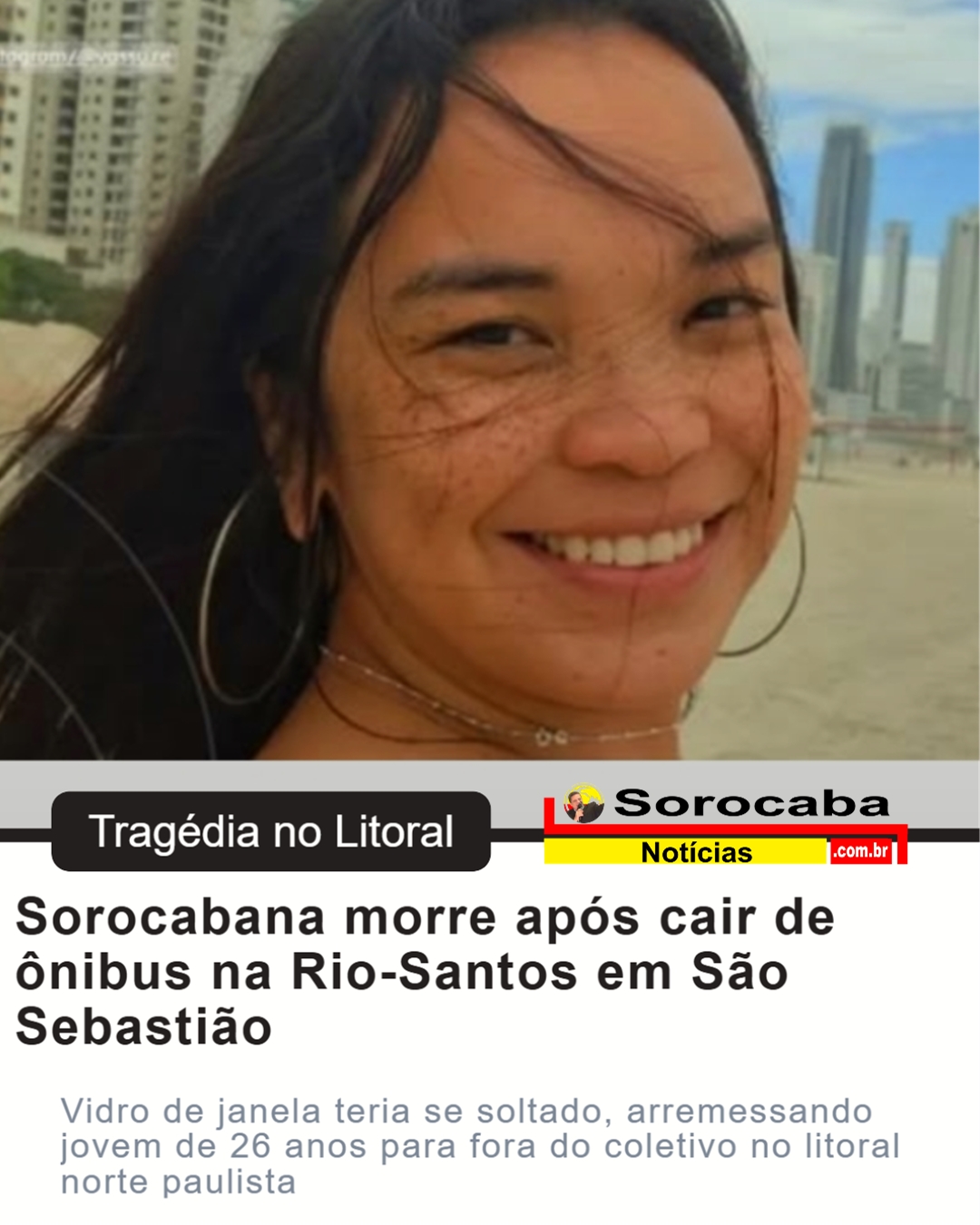 Sorocabana de 26 anos morre após cair de ônibus na Rodovia Rio-Santos, em São Sebastião