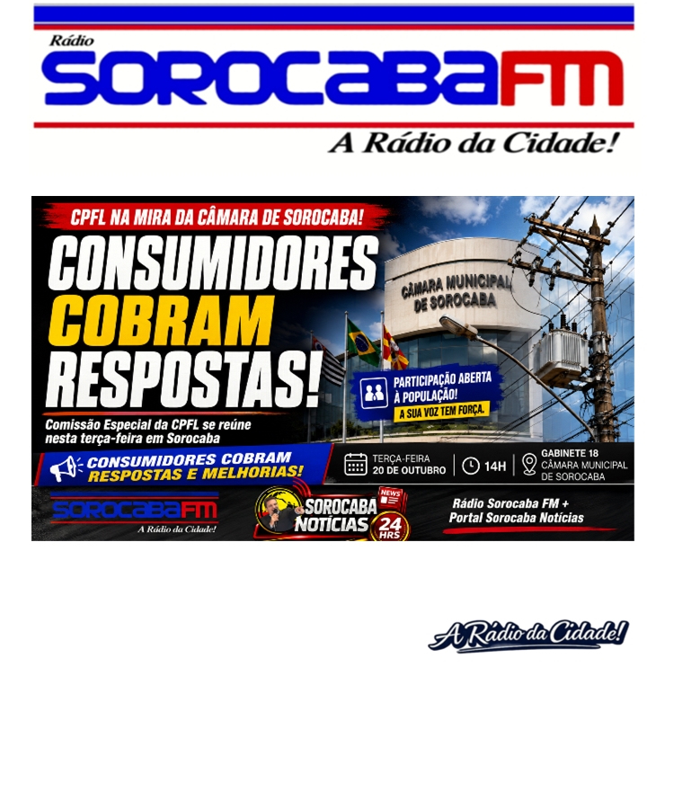 🚨 CPFL NA MIRA DA CÂMARA DE SOROCABA! ⚡ CONSUMIDORES COBRAM RESPOSTAS E MELHORIAS!
