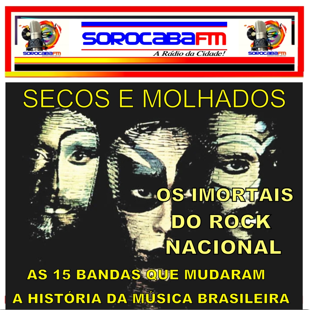SECOS E MOLHADOS - OS 15 IMORTAIS DO ROCK NACIONAL - SECOS E MOLHADOS - PARTE 2/15
