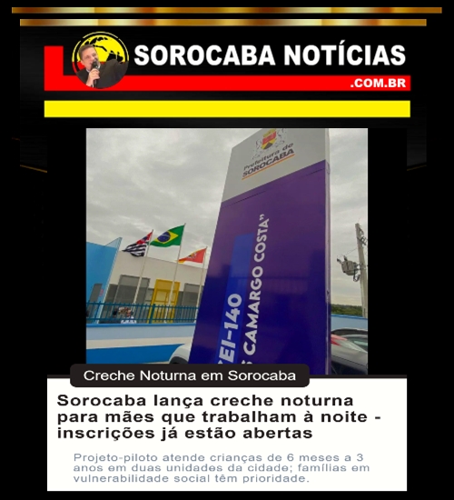 Mães que trabalham à noite em Sorocaba, essa é pra vocês!